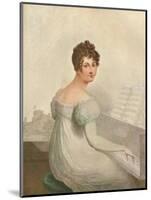 Windsor Castle, 1821. Georgina Quentin Mistress of King George IV (1762-1830), 1911-null-Mounted Giclee Print