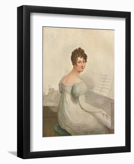 Windsor Castle, 1821. Georgina Quentin Mistress of King George IV (1762-1830), 1911-null-Framed Premium Giclee Print