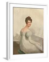 Windsor Castle, 1821. Georgina Quentin Mistress of King George IV (1762-1830), 1911-null-Framed Giclee Print