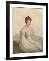 Windsor Castle, 1821. Georgina Quentin Mistress of King George IV (1762-1830), 1911-null-Framed Giclee Print