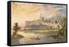 Windsor Castle, 1863-Edmund Evans-Framed Stretched Canvas