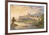 Windsor Castle, 1863-Edmund Evans-Framed Art Print