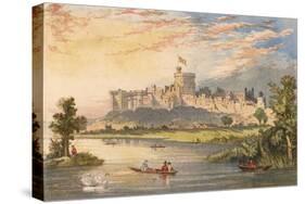 Windsor Castle, 1863-Edmund Evans-Stretched Canvas