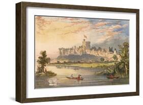 Windsor Castle, 1863-Edmund Evans-Framed Art Print