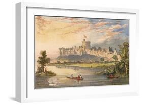 Windsor Castle, 1863-Edmund Evans-Framed Art Print