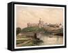 Windsor Castle, 1880-F Jones-Framed Stretched Canvas