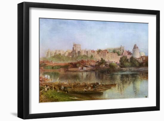 Windsor Castle, 1889-Alfred William Hunt-Framed Giclee Print