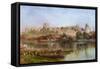 Windsor Castle, 1889-Alfred William Hunt-Framed Stretched Canvas