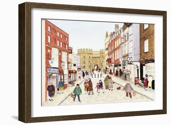 Windsor Castle, 1989-Gillian Lawson-Framed Giclee Print