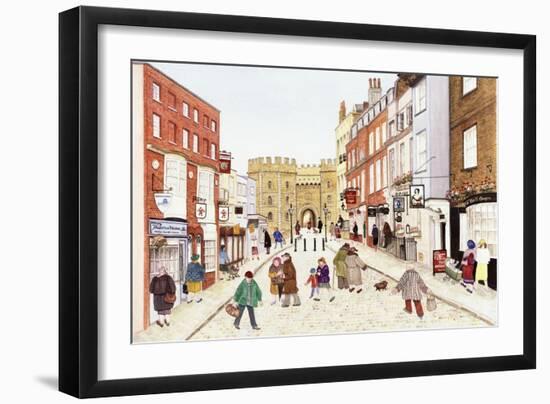 Windsor Castle, 1989-Gillian Lawson-Framed Giclee Print