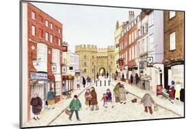 Windsor Castle, 1989-Gillian Lawson-Mounted Giclee Print