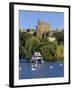 Windsor Castle and River Thames, Windsor, Berkshire, England, United Kingdom, Europe-Stuart Black-Framed Photographic Print