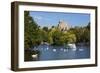 Windsor Castle and River Thames, Windsor, Berkshire, England, United Kingdom, Europe-Stuart Black-Framed Photographic Print