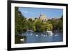 Windsor Castle and River Thames, Windsor, Berkshire, England, United Kingdom, Europe-Stuart Black-Framed Photographic Print