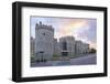 Windsor Castle and Statue of Queen Victoria at Sunrise, Windsor, Berkshire, England-Charlie Harding-Framed Photographic Print