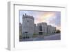 Windsor Castle and Statue of Queen Victoria at Sunrise, Windsor, Berkshire, England-Charlie Harding-Framed Photographic Print