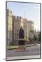 Windsor Castle and Statue of Queen Victoria at Sunrise, Windsor, Berkshire, England-Charlie Harding-Mounted Photographic Print