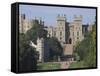 Windsor Castle, Berkshire, England, United Kingdom-Charles Bowman-Framed Stretched Canvas