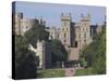 Windsor Castle, Berkshire, England, United Kingdom-Charles Bowman-Stretched Canvas