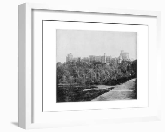 Windsor Castle, England, Late 19th Century-John L Stoddard-Framed Giclee Print