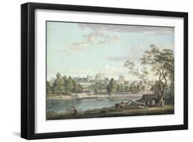 Windsor Castle, from across the Thames-Paul Sandby-Framed Giclee Print