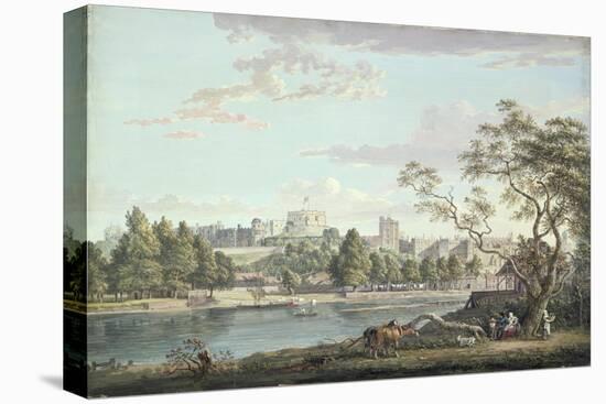 Windsor Castle, from across the Thames-Paul Sandby-Stretched Canvas