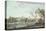 Windsor Castle, from across the Thames-Paul Sandby-Stretched Canvas