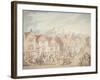 Windsor Castle from Eton Town, 1800-Thomas Rowlandson-Framed Giclee Print