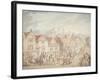 Windsor Castle from Eton Town, 1800-Thomas Rowlandson-Framed Giclee Print