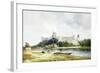 Windsor Castle from the Brocas Meadows, 1854-Alfred Vickers-Framed Giclee Print