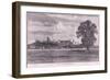 Windsor Castle from the Brocas-John Fulleylove-Framed Giclee Print