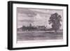 Windsor Castle from the Brocas-John Fulleylove-Framed Giclee Print