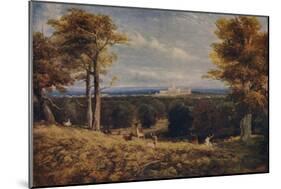 Windsor Castle from the Great Park, 1846-David Cox the elder-Mounted Giclee Print