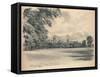 Windsor Castle from the Home Park, 1902-Thomas Robert Way-Framed Stretched Canvas