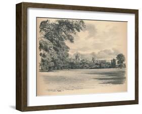 Windsor Castle from the Home Park, 1902-Thomas Robert Way-Framed Giclee Print