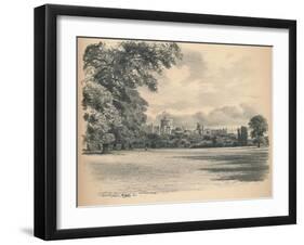 Windsor Castle from the Home Park, 1902-Thomas Robert Way-Framed Giclee Print