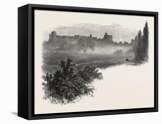 Windsor Castle, from the Home Park, Uk-null-Framed Stretched Canvas