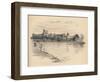 Windsor Castle from the River, 1902-Thomas Robert Way-Framed Giclee Print