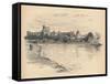 Windsor Castle from the River, 1902-Thomas Robert Way-Framed Stretched Canvas