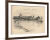 Windsor Castle from the River, 1902-Thomas Robert Way-Framed Giclee Print