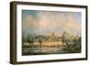 Windsor Castle: from the River Thames-Richard Willis-Framed Giclee Print