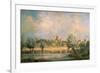 Windsor Castle: from the River Thames-Richard Willis-Framed Giclee Print