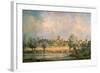 Windsor Castle: from the River Thames-Richard Willis-Framed Giclee Print