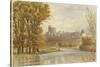 Windsor Castle from the Thames-null-Stretched Canvas