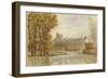 Windsor Castle from the Thames-null-Framed Giclee Print