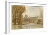 Windsor Castle from the Thames-null-Framed Giclee Print