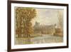 Windsor Castle from the Thames-null-Framed Giclee Print