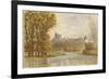 Windsor Castle from the Thames-null-Framed Giclee Print