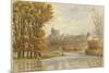 Windsor Castle from the Thames-null-Mounted Giclee Print