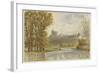 Windsor Castle from the Thames-null-Framed Giclee Print